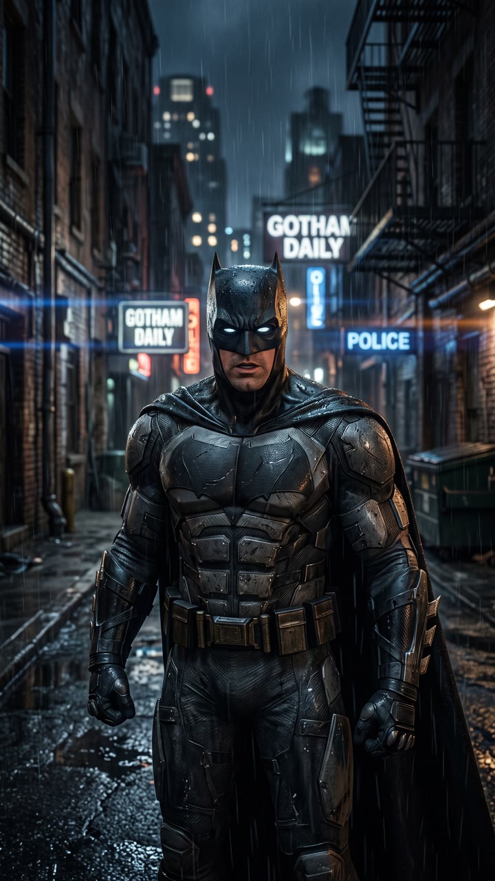 Recado do Batman em vídeo personalizado