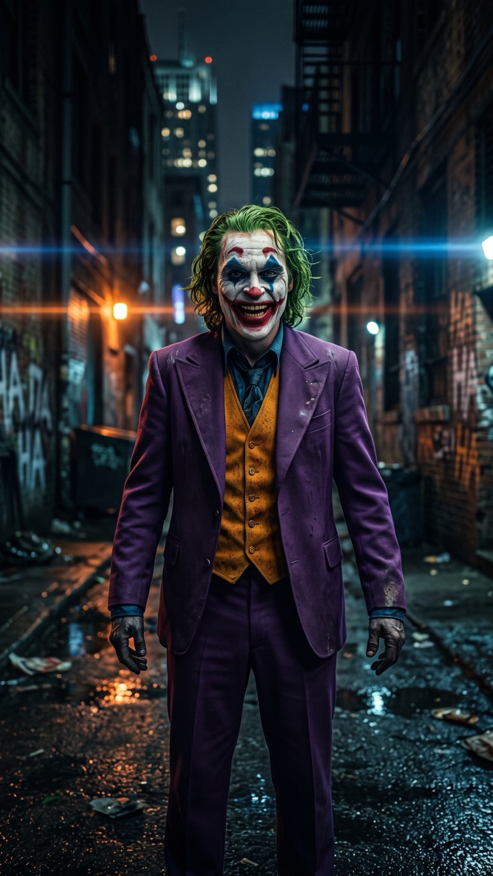 Recado do Coringa em vídeo personalizado