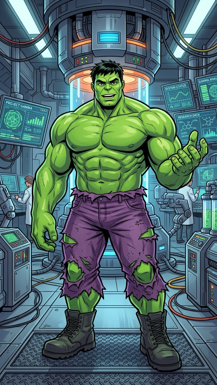 Recado do Hulk em vídeo personalizado