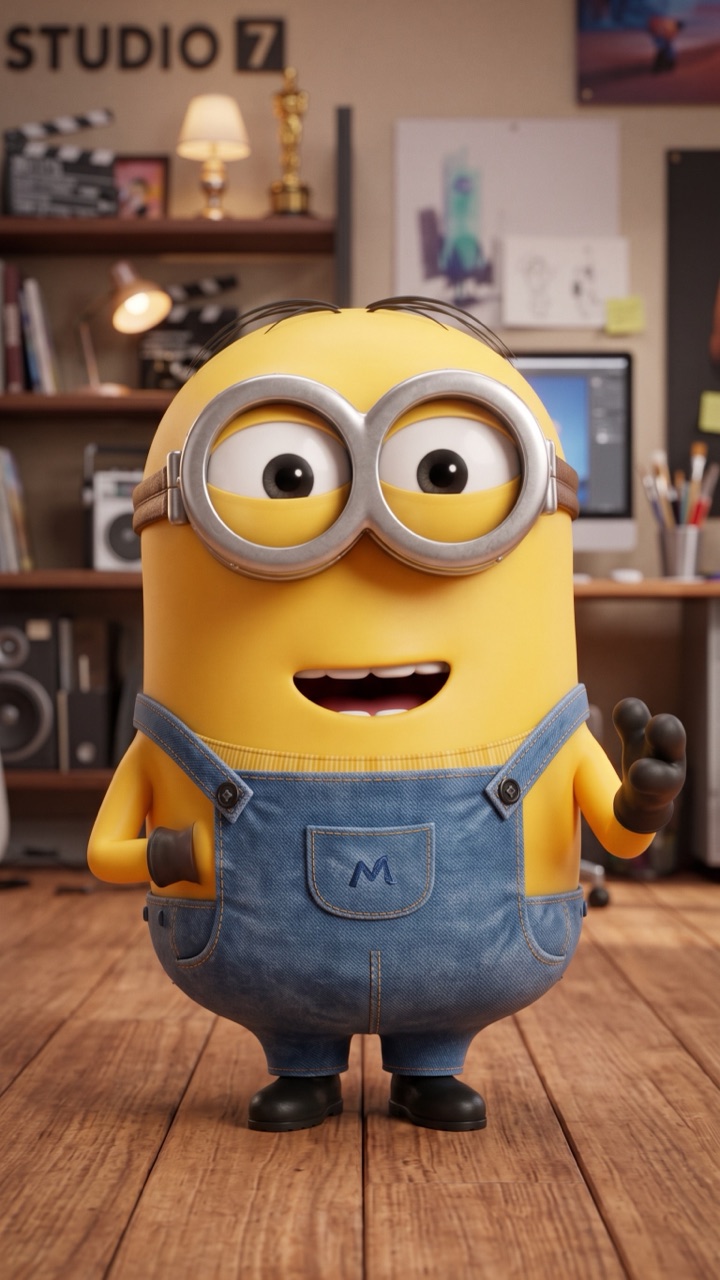 Recado do Minion em vídeo personalizado